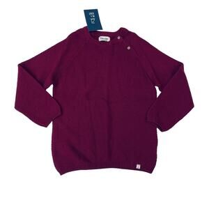 Me & Henry Kids Burgundy Sweater size 12
